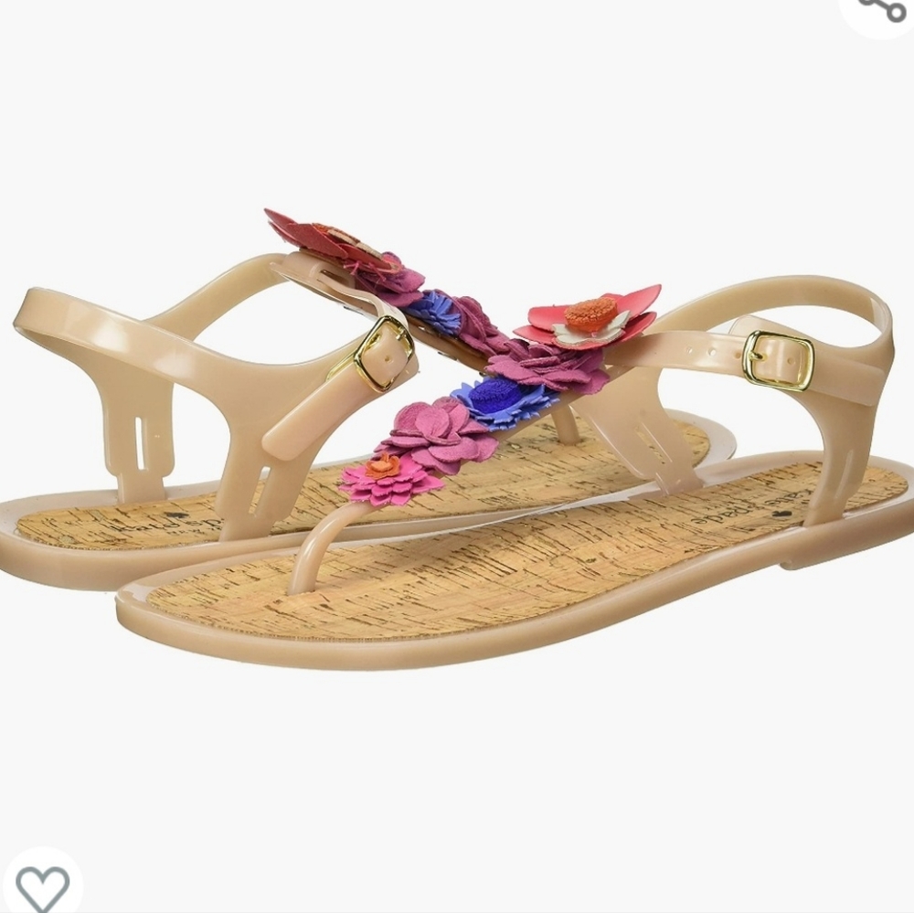 KATE SPADE FATEMA THONG FLORAL SANDAL